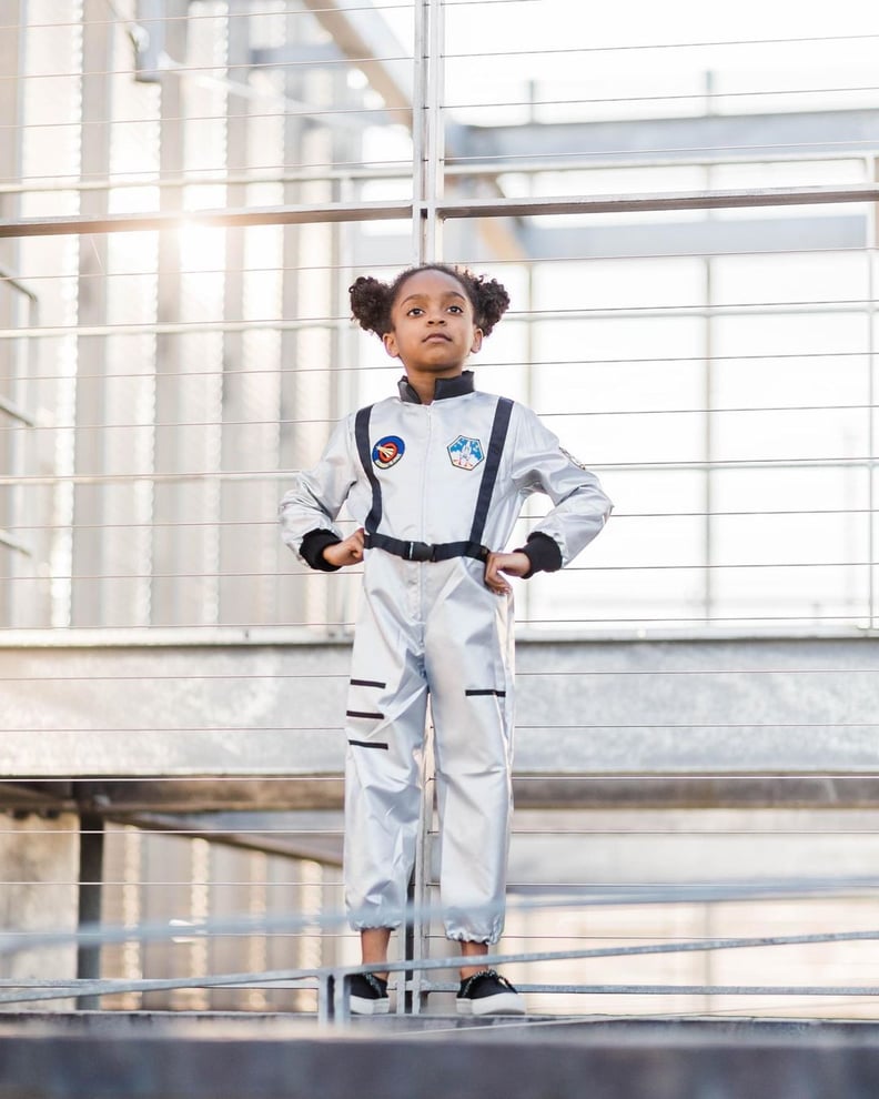 Avery Dressed Up as Dr. Mae Jemison