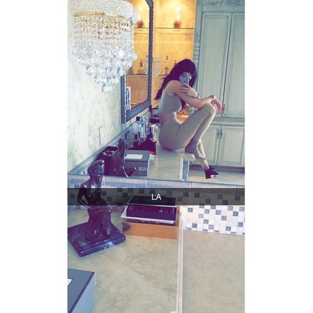 Kylie Jenner Snapchat Pictures
