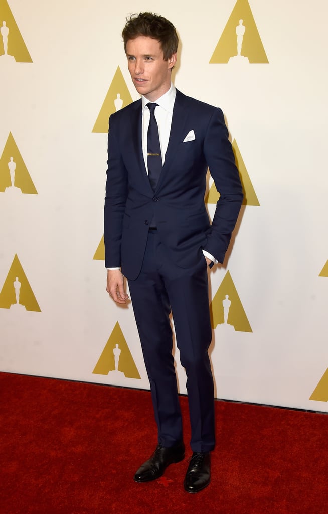 He's even got the "suit pose" down pat.