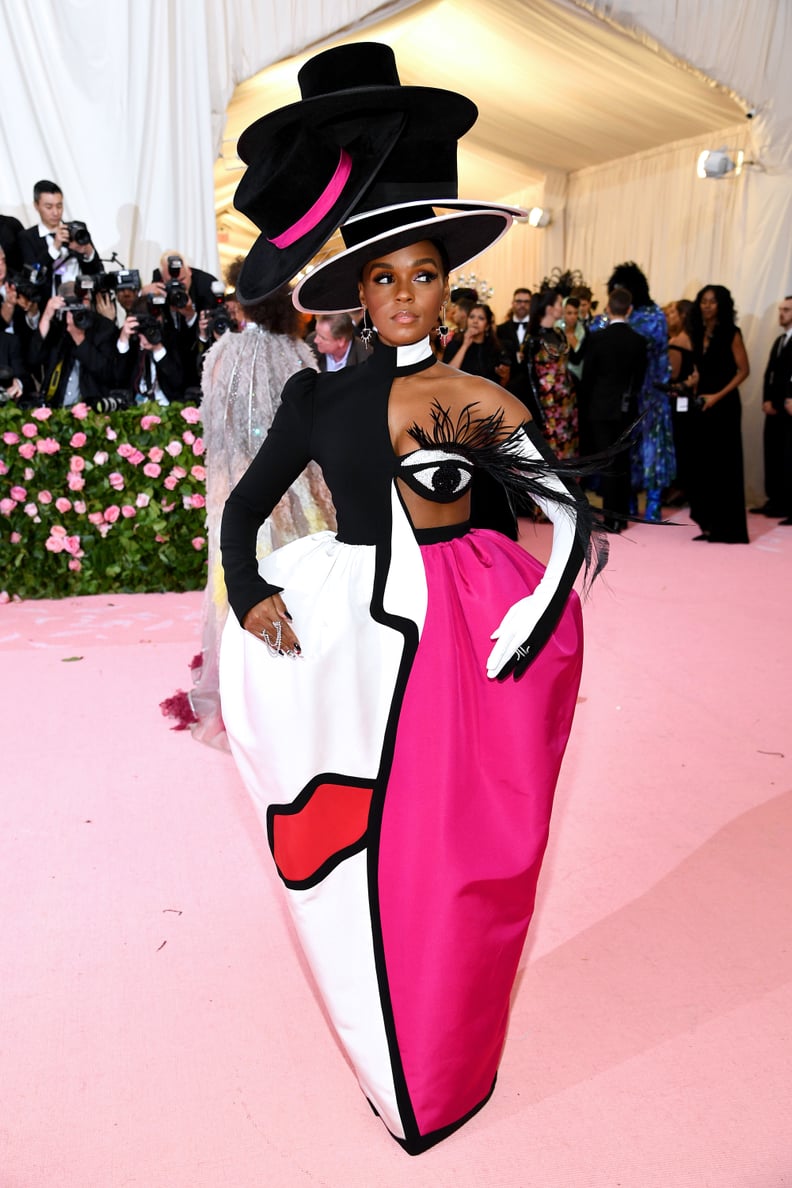 So Camp: Janelle Monáe Referencing Art and Her Own Exaggerated Camp DNA With a Wink — Literally