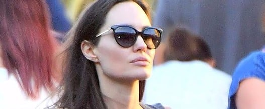 Angelina Jolie Stuart Weitzman Sandals