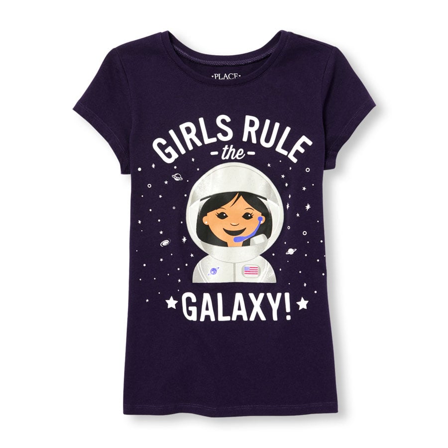 Girls Rule The Galaxy Astronaut Graphic Tee Children S Place
