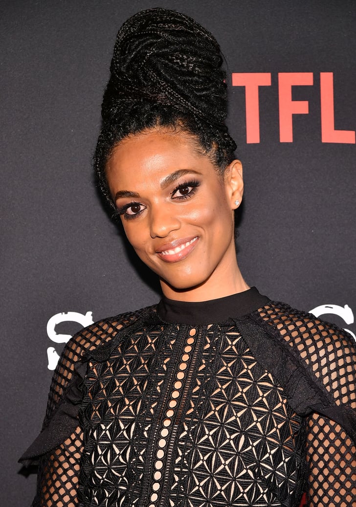 Freema Agyeman  Hairstyles Long Hair in Hot Weather 
