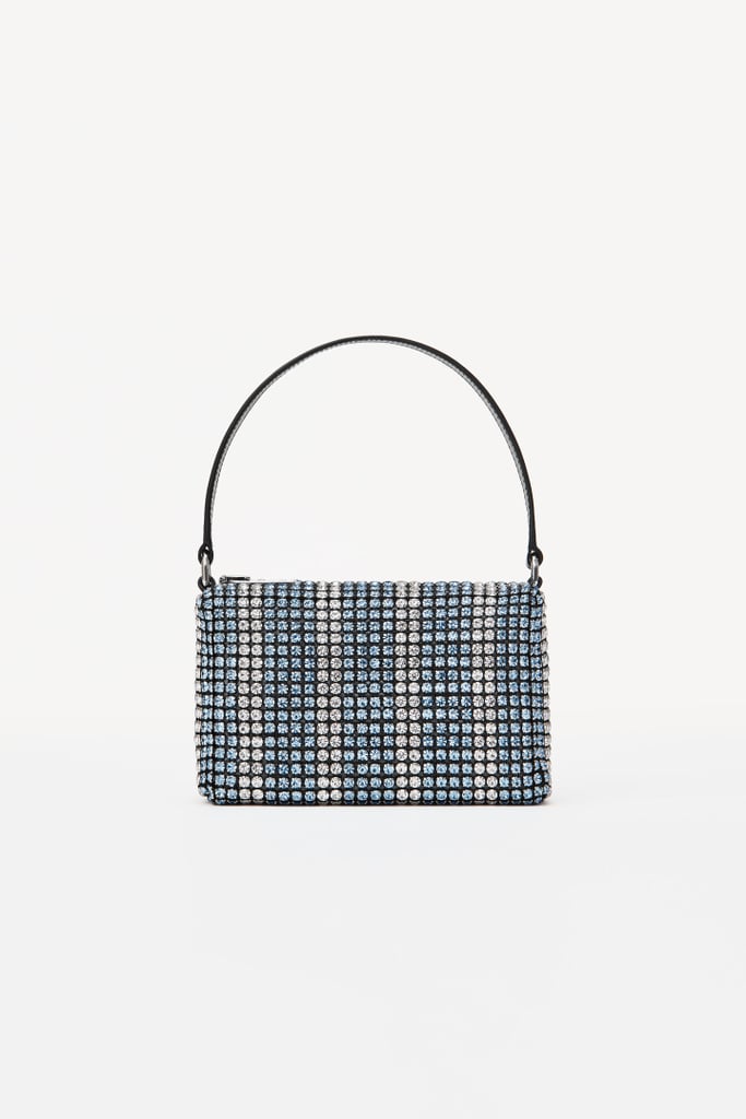 Alexander Wang Chain Mesh Rhinestone Pouch