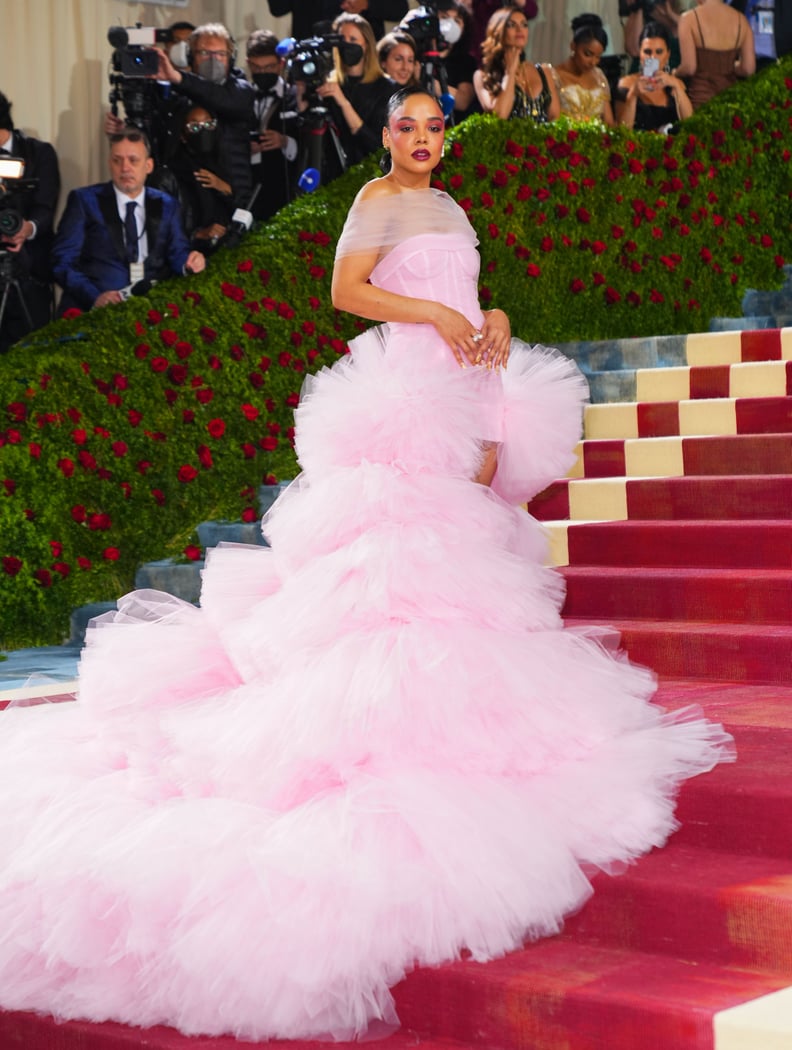 Tessa Thompson at the 2022 Met Gala in May 2022