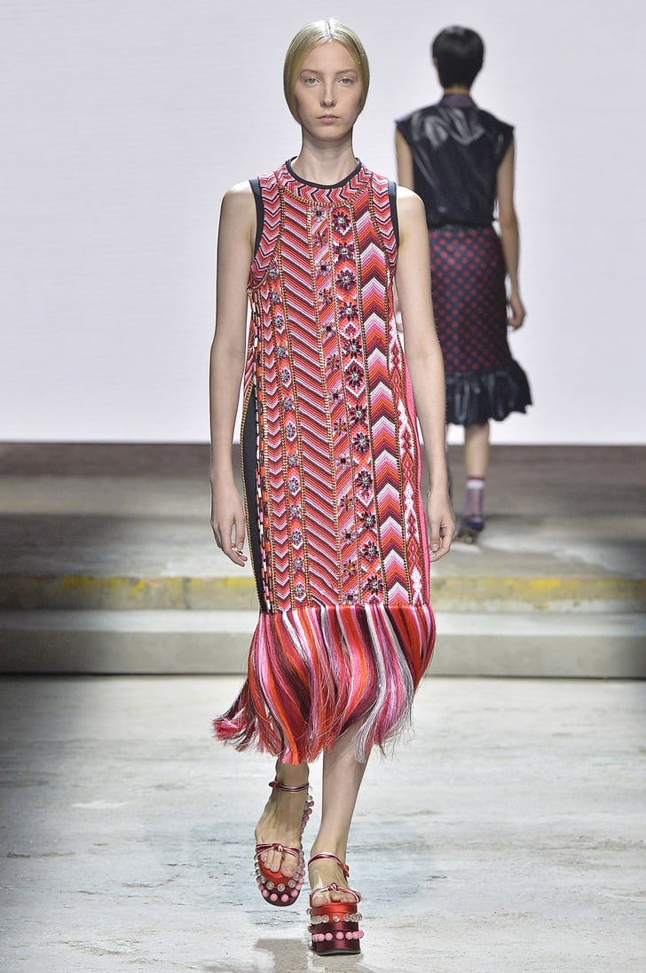 We can imagine Melania shopping the Mary Katrantzou runway ...