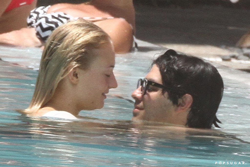 Joe Jonas and Sophie Turner Kissing in Miami August 2018