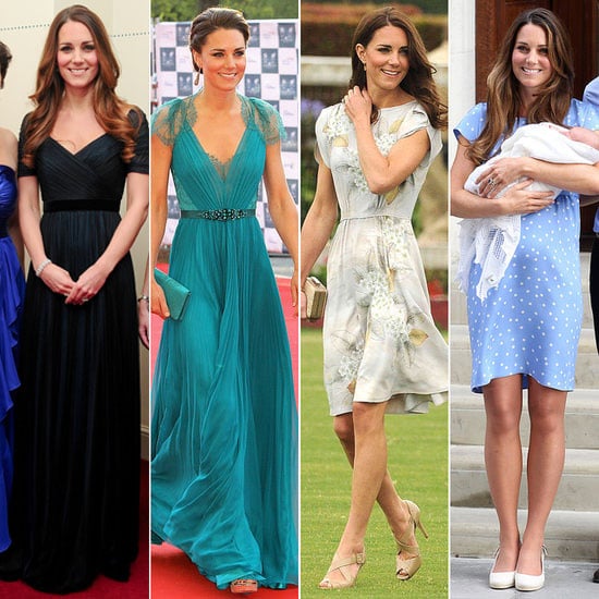 Recap Kate Middleton's best looks by Jenny Packham | POPSUGAR Fashion ...