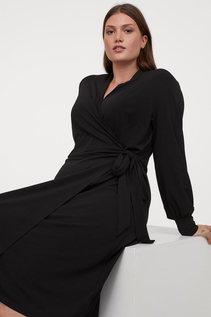 H&M Calf-Length Wrap Dress