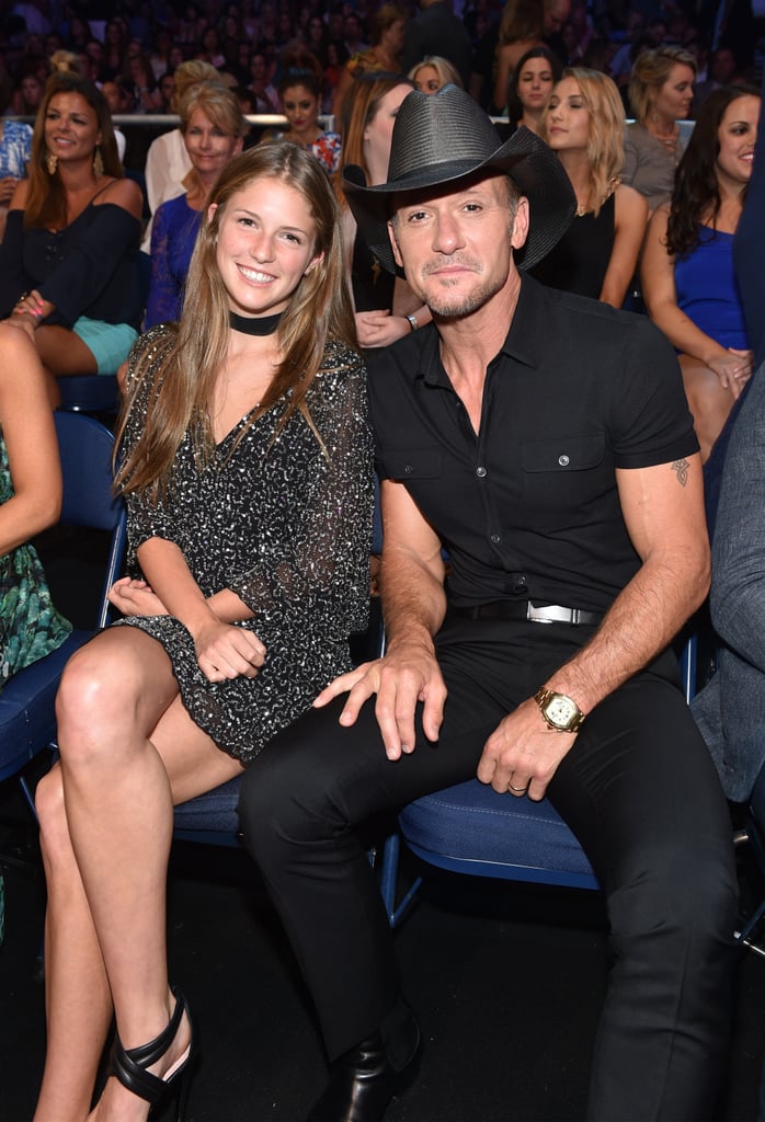 Tim McGraw and Daughter at CMT Awards 2016