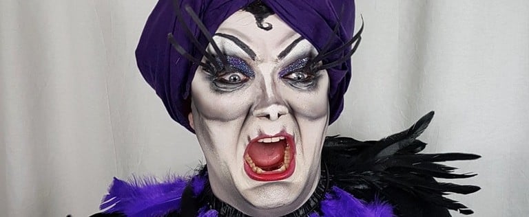 Yzma Drag Makeup Halloween