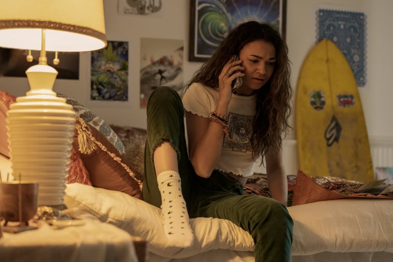 Kiara's Mystical Moon Tee and Socks on "Outer Banks" Season 2