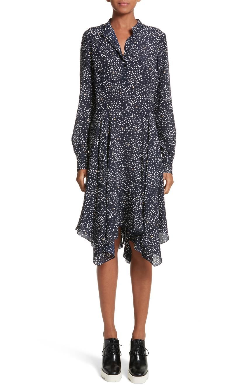 Stella McCartney Moon Print Silk Dress | It's Like All the Stars