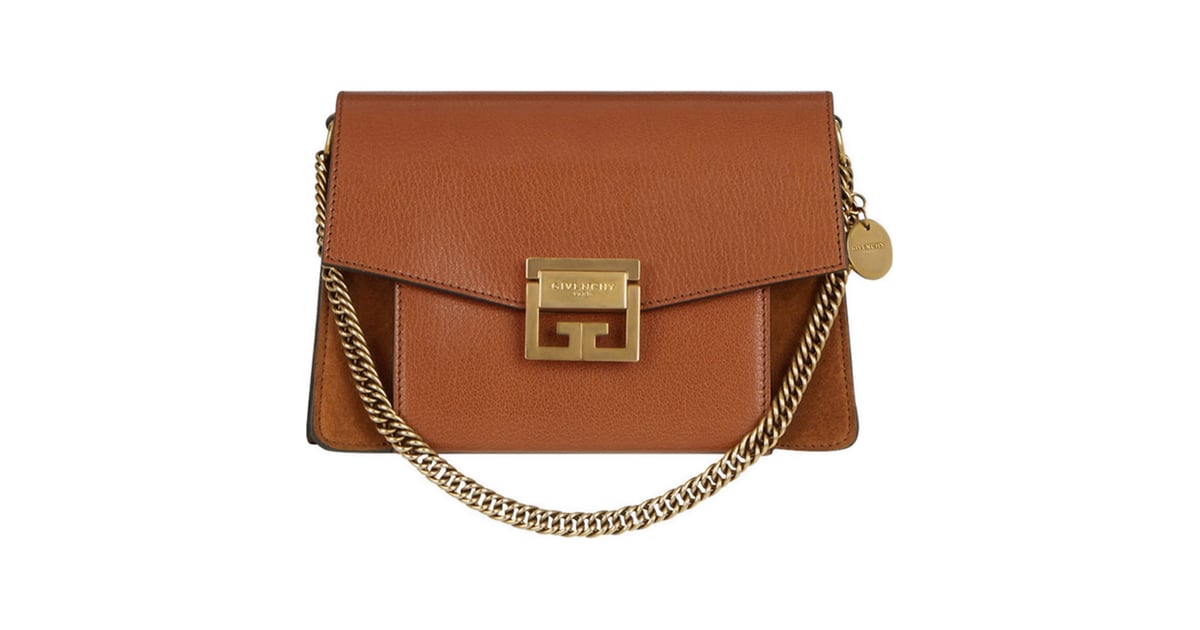 Givenchy Small GV3 Leather & Suede Crossbody Bag | Shopping Guide ...