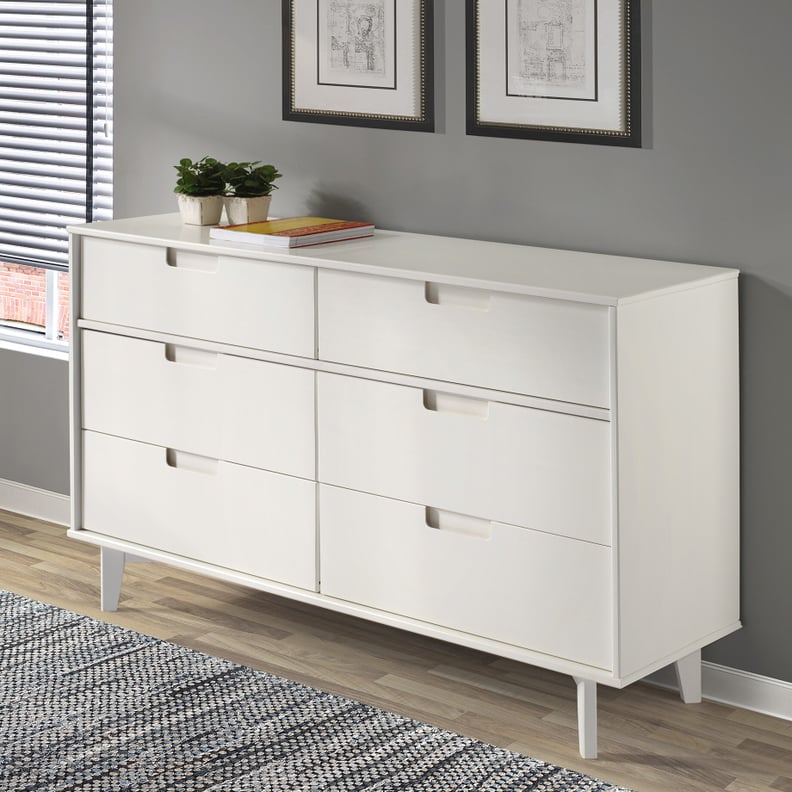 Dorinda Groove 6 Drawer Dresser