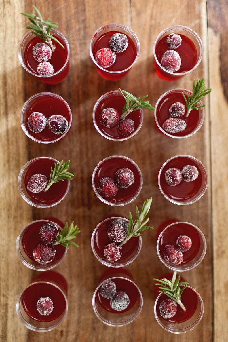 Cranberry Jello Shots