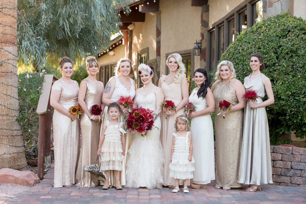 Fall Wedding With Disney Centerpieces