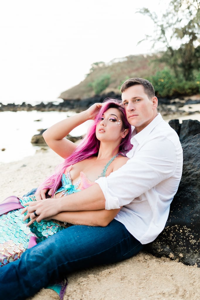 A Couple's Sexy Mermaid-Themed Photo Shoot