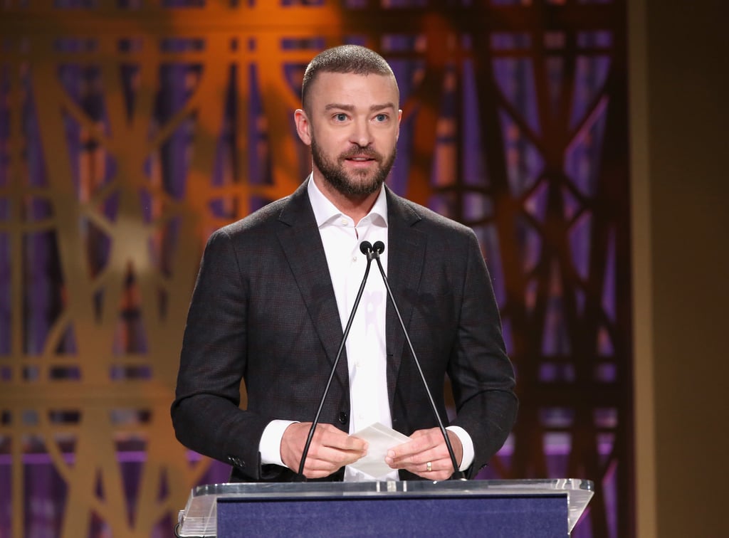 Justin Timberlake at Women in Entertainment Breakfast 2017
