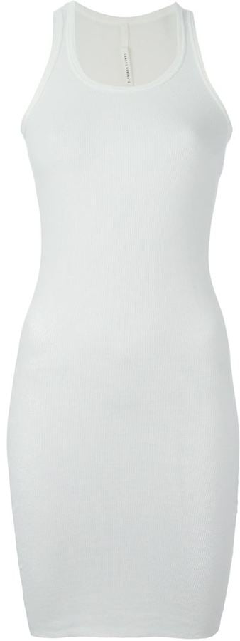 Isabel Benenato ribbed tank dress ($165)