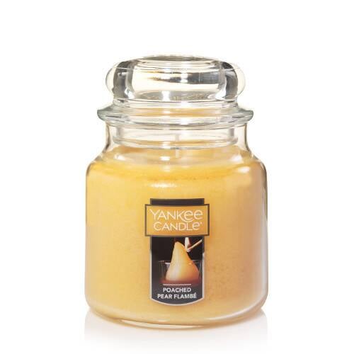 Poached Pear Flambé Medium Classic Jar Candle