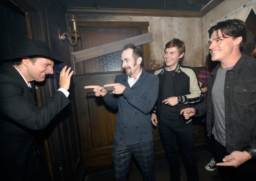 Denis O'Hare: "Oh hey, long time!"
Evan Peters: "How you been? Miss you."
Finn Wittrock: "Who even is this?"