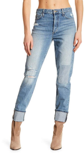 Joe's Jeans The Debbie Straight Leg Cuffed Jeans