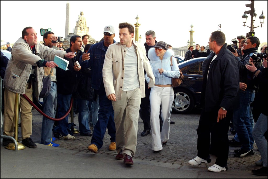 Jennifer Lopez and Ben Affleck in Paris