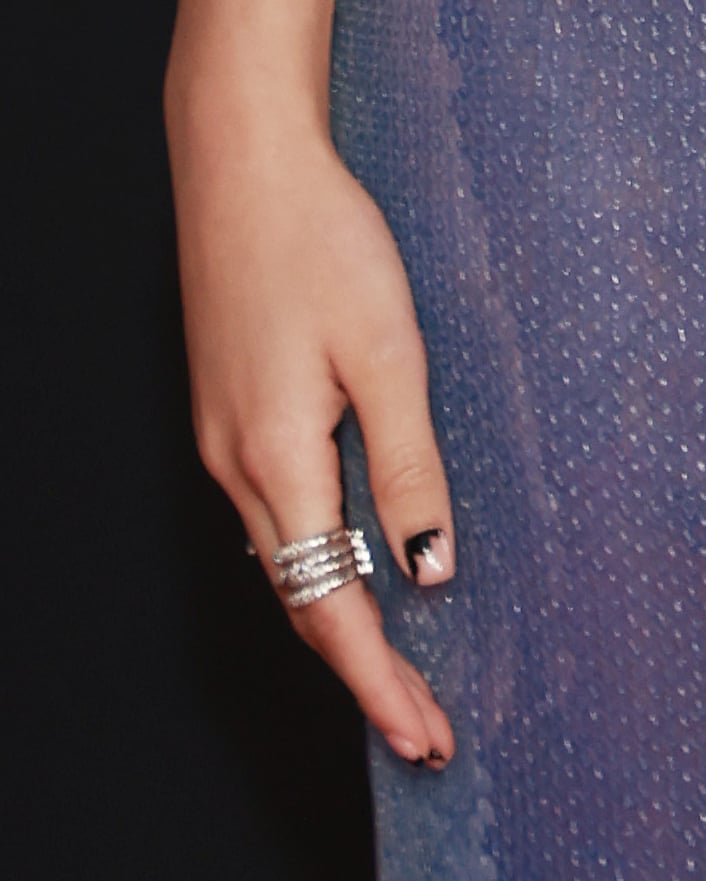 Olivia Rodrigo's Nail Art at 2021 American Music Awards