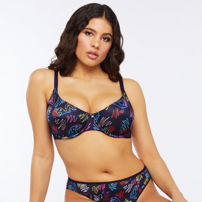 Microfibre Balconette Bra