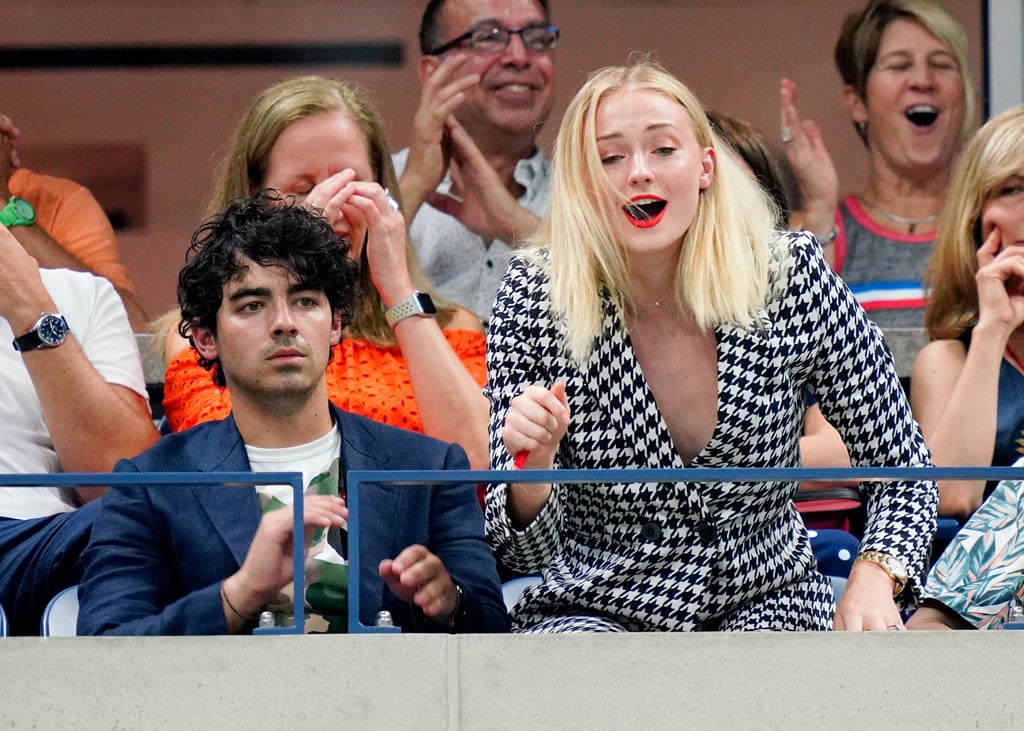 Sophie Turner and Joe Jonas at the US Open September 2018 POPSUGAR