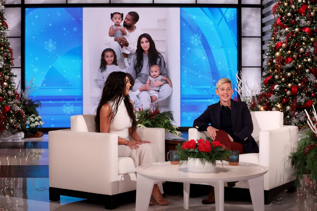 Watch Kim Kardashian Talk About Her Family Holiday Card