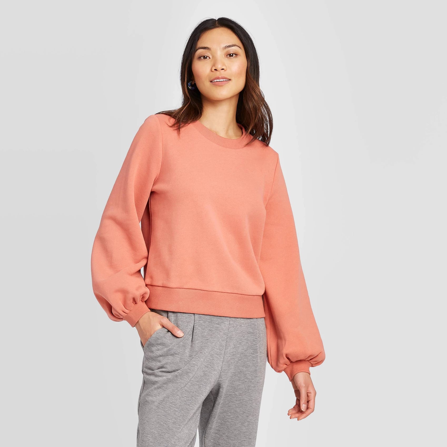 A new day crewneck sweatshirt Clearance