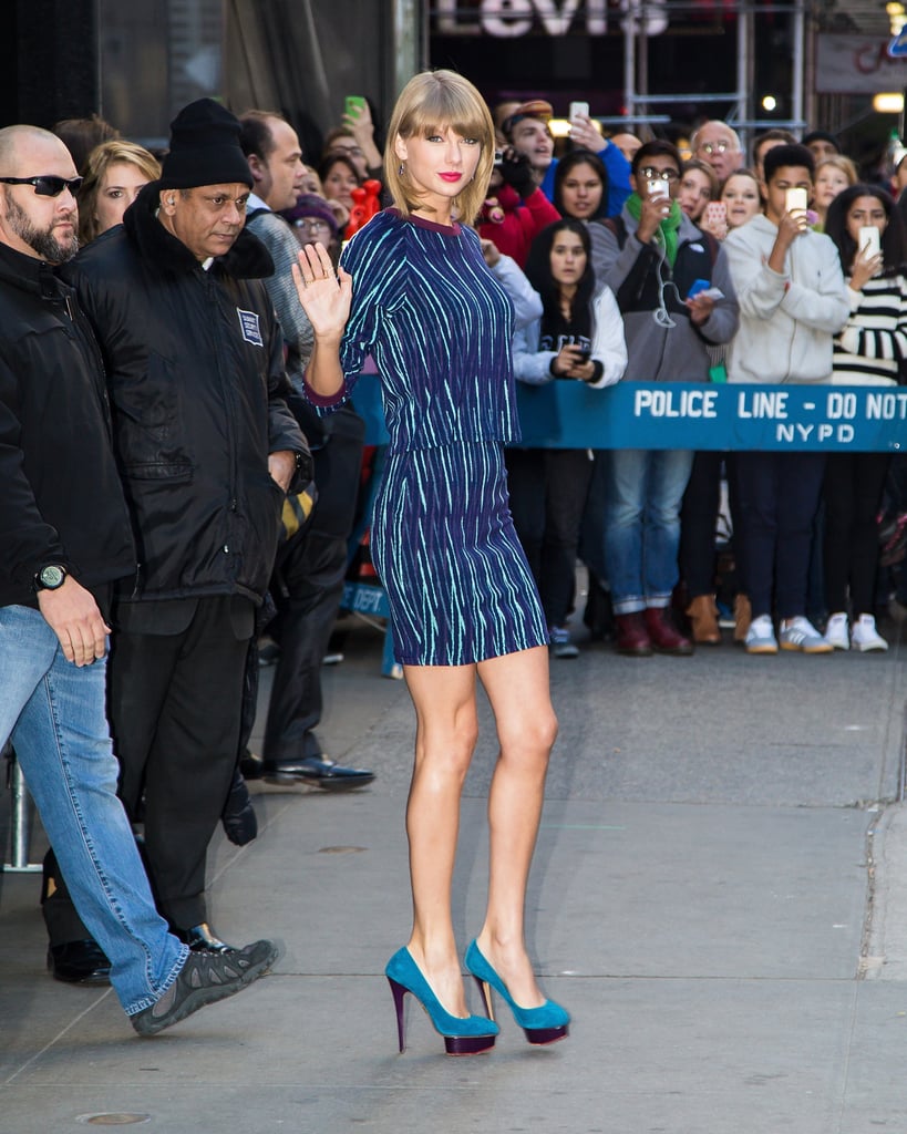 Taylor's Blue Pumps