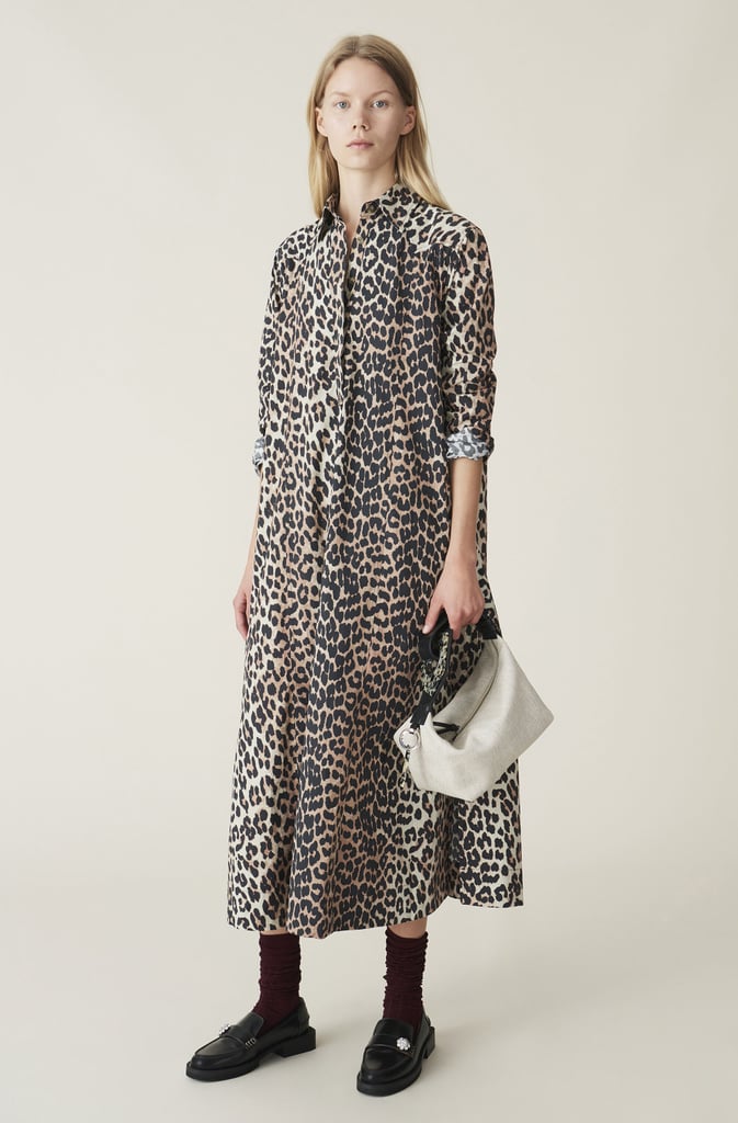 Splurge: Ganni Printed Cotton Poplin Maxi Dress