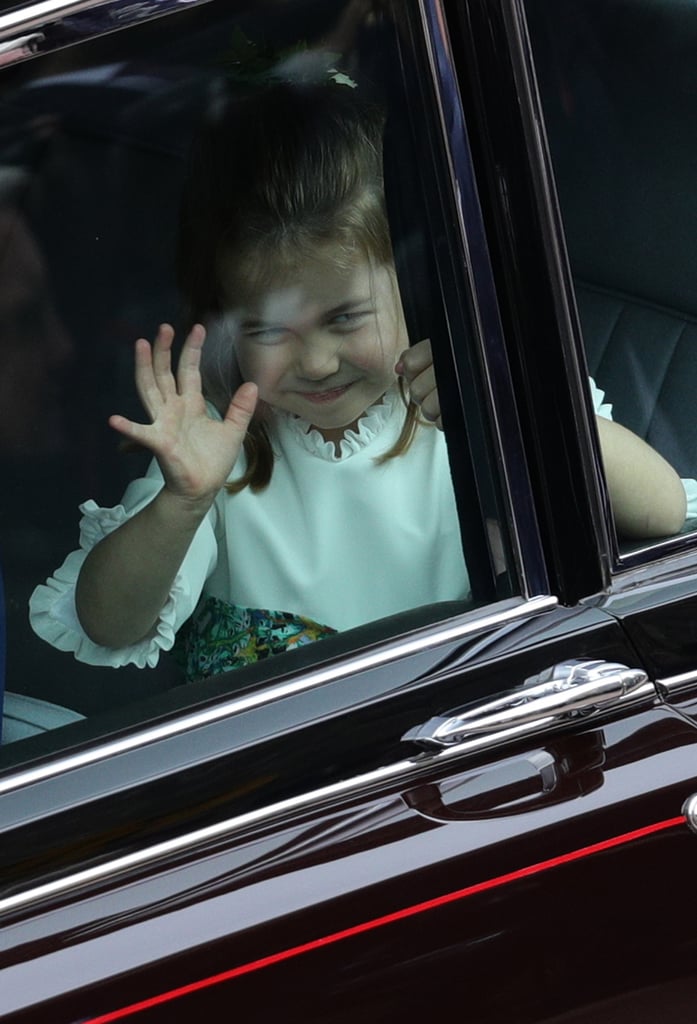 George and Charlotte at Eugenie's Wedding Pictures