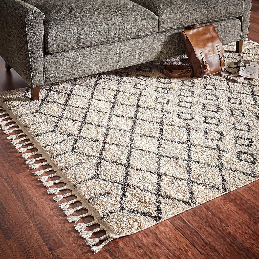 Rivet Shag Diamond Moroccan Area Rug