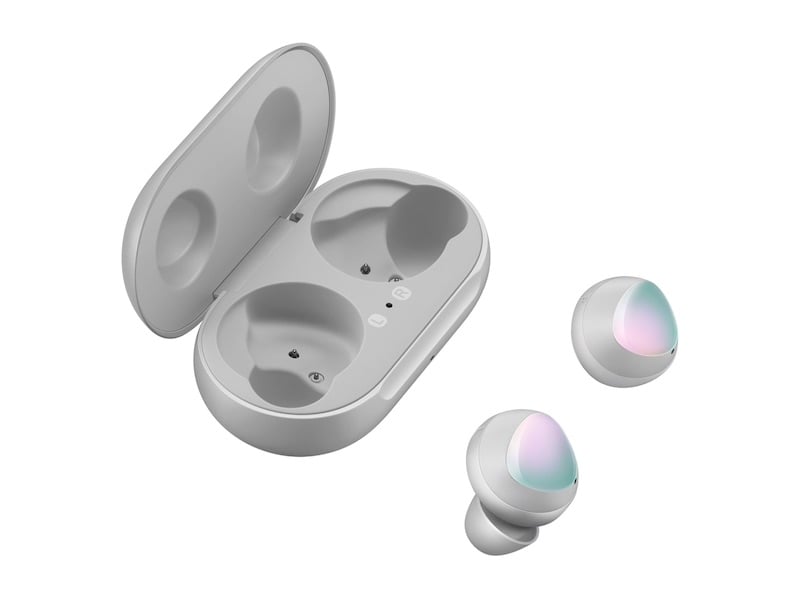 For Her: Samsung Galaxy Buds in Aura Glow Silver