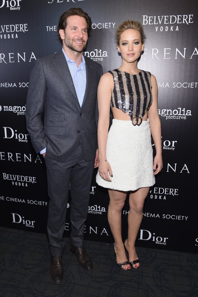 Jennifer Lawrence and Bradley Cooper at Serena Event Photos