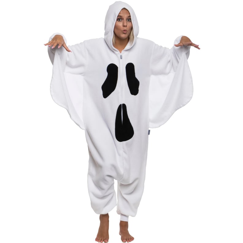 A Boo-tiful Ghost: FUNZIEZ! - Halloween Ghost Adult Unisex Novelty Union Suit