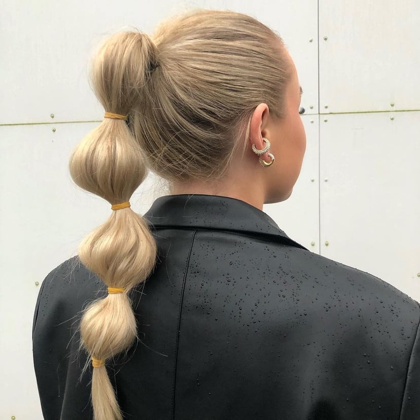 Bubble-Ponytail Tutorial and Hairstyle Inspiration | POPSUGAR Beauty