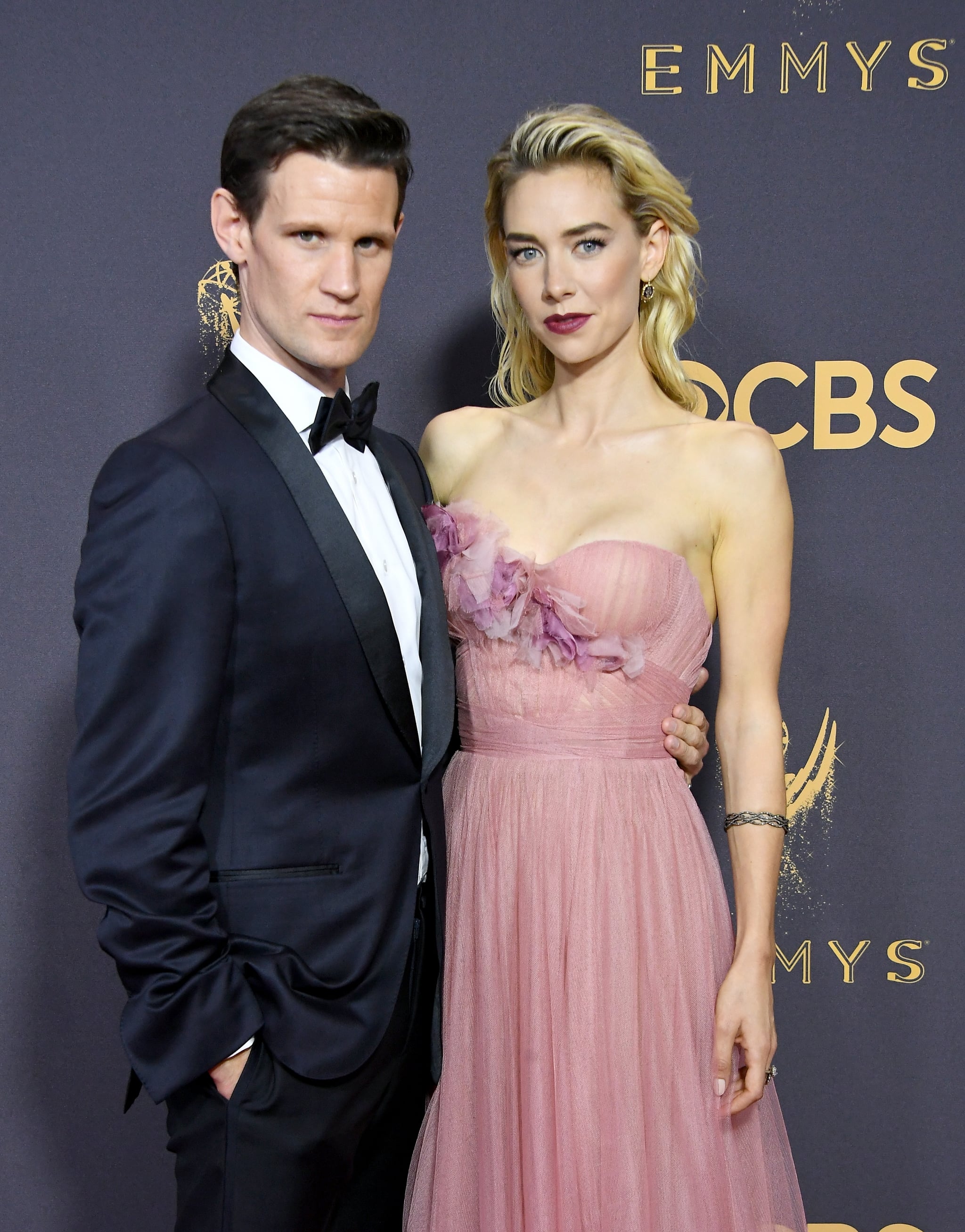 Matt Smith and Vanessa Kirby | The Crown Cast at the 2017 Emmys | POPSUGAR  Celebrity Photo 7