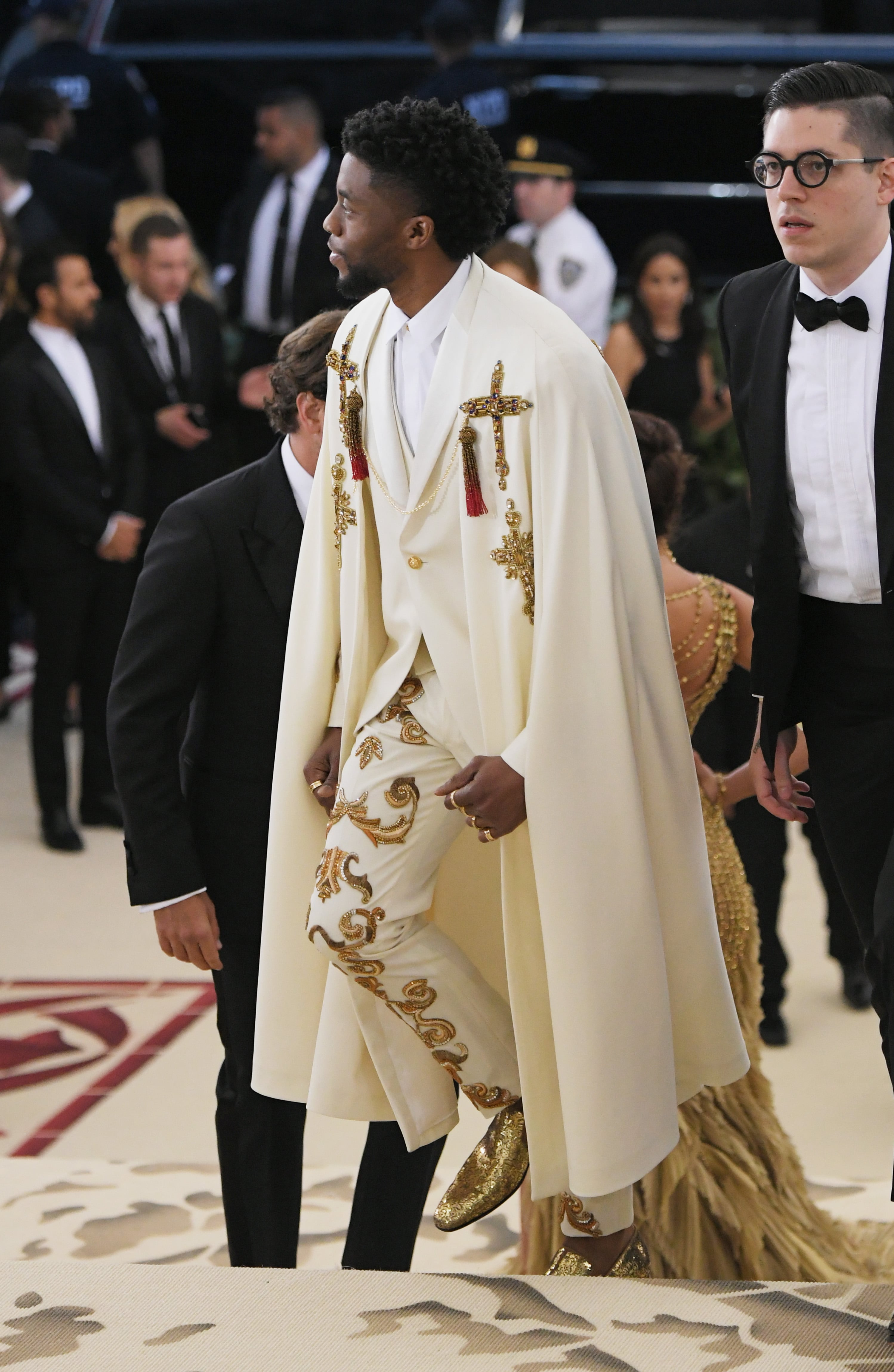 Chadwick Boseman & Michael B. Jordan Are Met Gala 2018 Kings