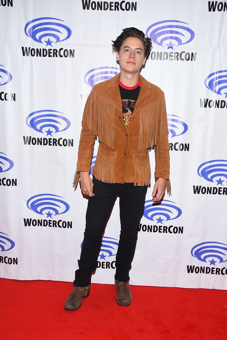 Wearing a Suede Fringed Jacket