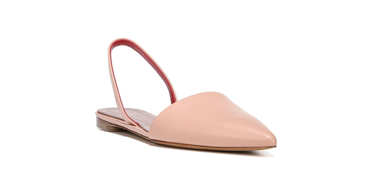 dvf slingback flats