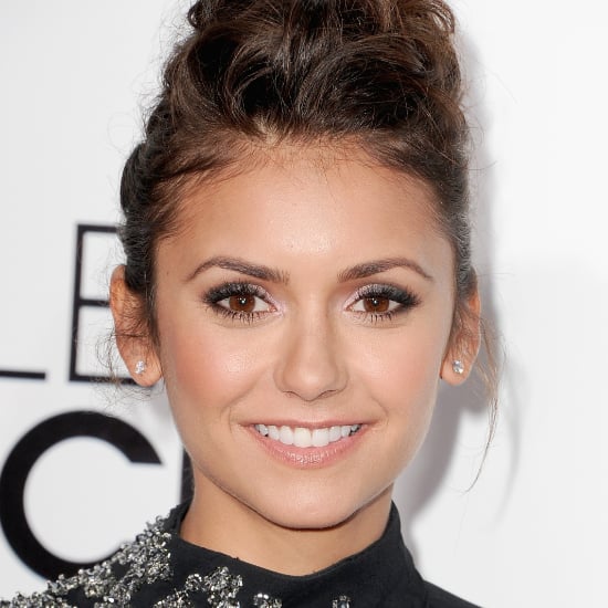 Nina Dobrev Hair and Makeup at People's Choice Awards 2014