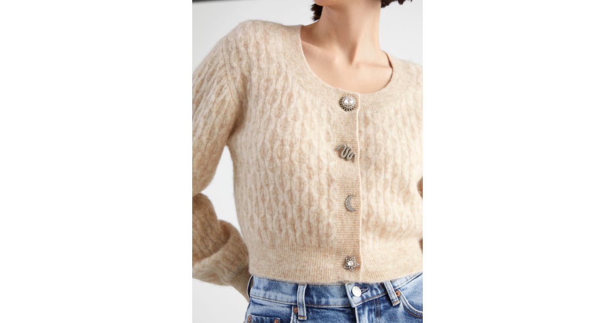 & Other Stories Novelty Button Alpaca Blend Cardigan | The Cutest ...