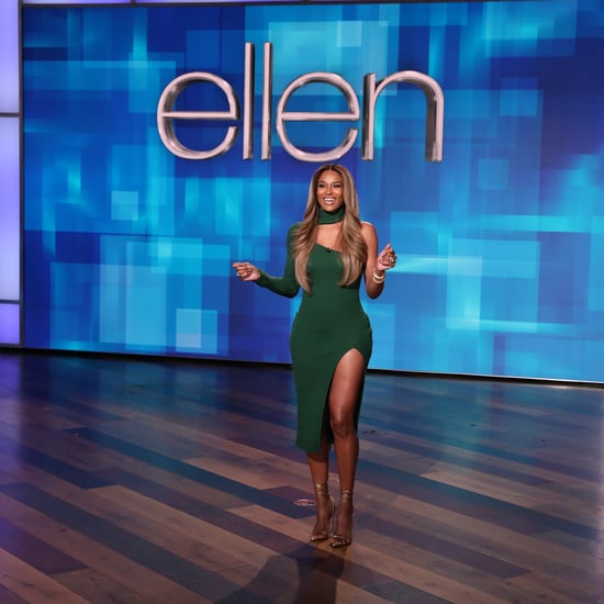 Ciara and Russell Wilson on "The Ellen DeGeneres Show"