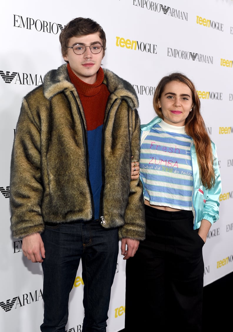 Mae Whitman and Miles Heizer