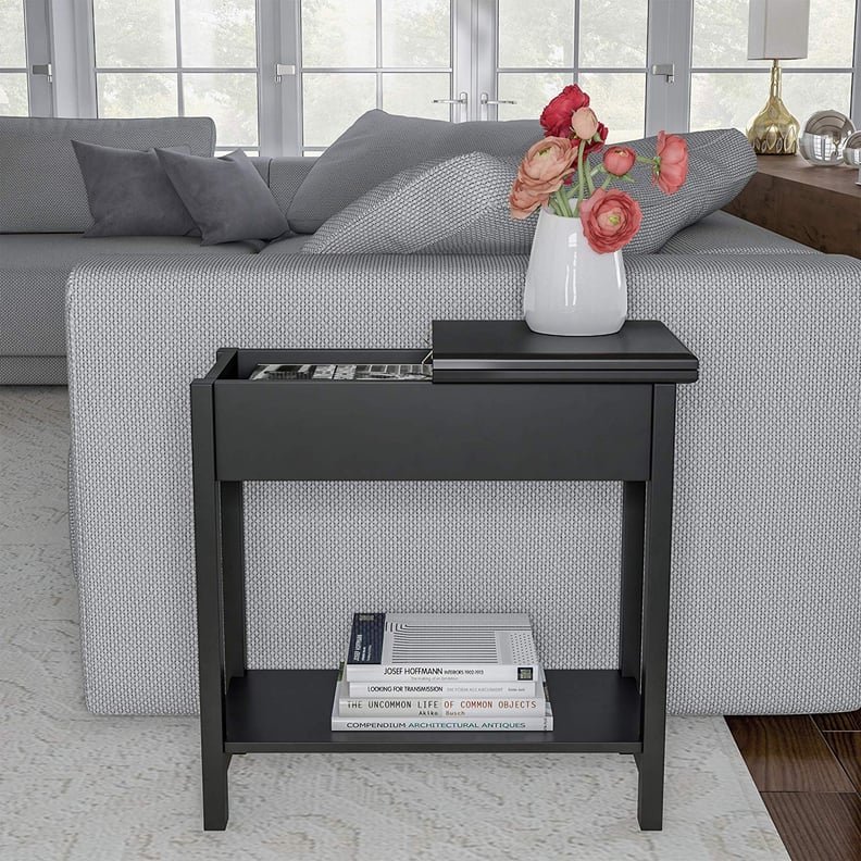 Lavish Home Flip Top End Table